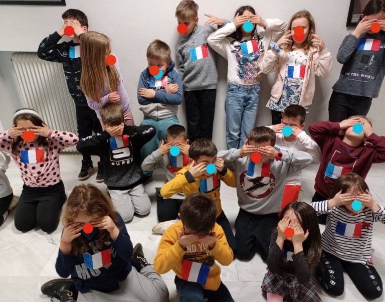 Ημέρα Γαλλοφωνίας με τα παιδιά του ΚΔΑΠ Ομόνοια στα Τρίκαλα