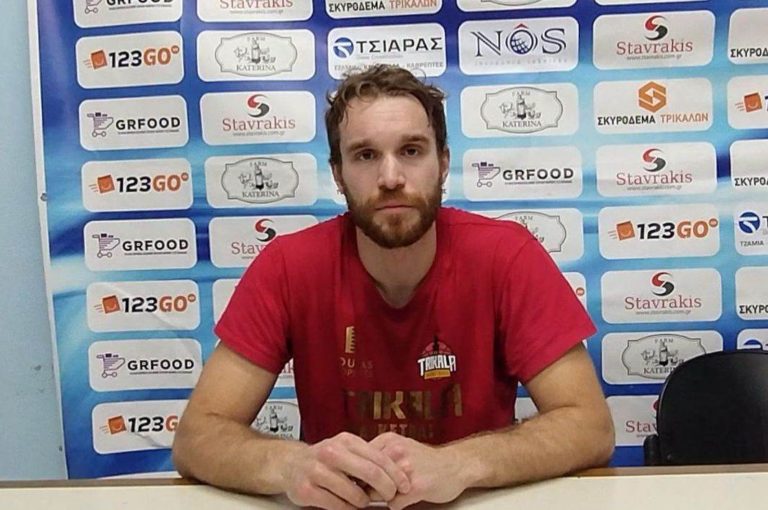 Trikala Basket: Δηλώσεις Νίκου Μπουργανού ενόψει του αγώνα με τον Ολυμπιακό Βόλου