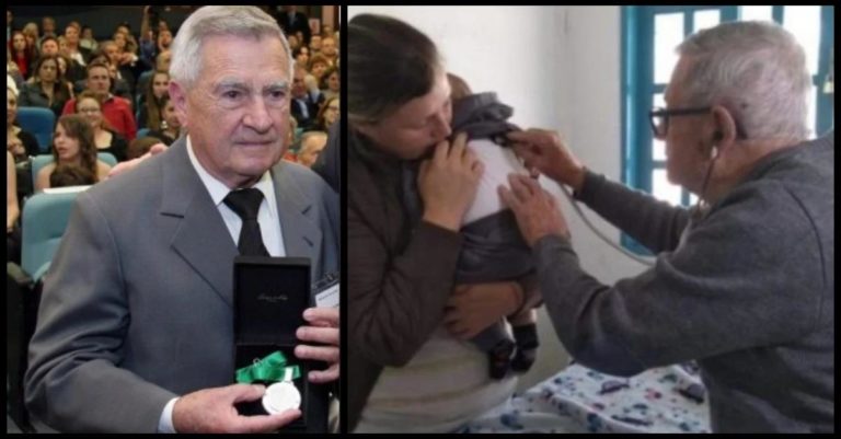 Παιδίατρος 92 χρονών εξετάζει φτωχά παιδιά δωρεάν