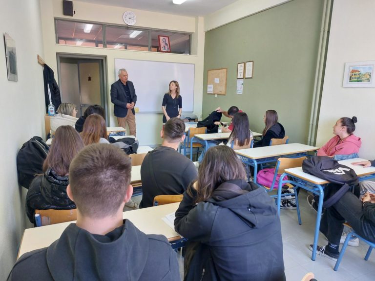 Εργαστήρια για τη διαχείριση του άγχους στο 4ο Πειραματικό ΓΕΛ Τρικάλων