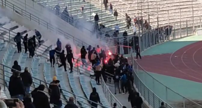 Ένας ανήλικος τραυματίας από επεισόδια στο Πανθεσσαλικό