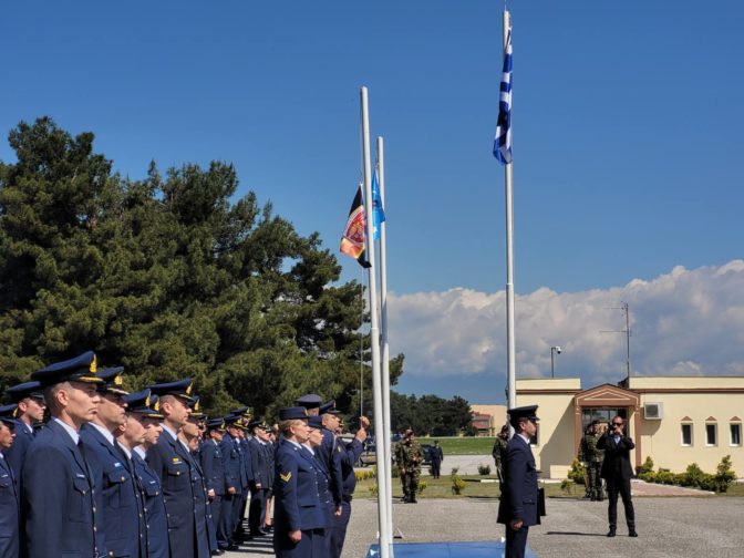 Λάρισα: Άλλαξε χέρια η σκυτάλη στην 110 Πτέρυγα Μάχης (φωτό – βίντεο)
