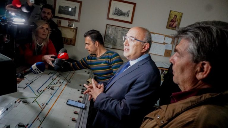 Στα Τρίκαλα ο Υφυπουργός Μεταφορών Μιχάλης Παπαδόπουλος