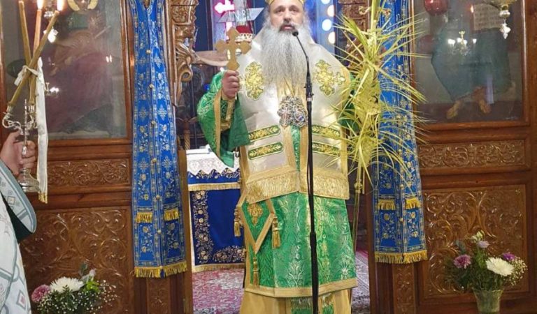 H δεσποτική εορτή των Βαΐων στην Ιερά Μητρόπολη Σταγών και Μετεώρων (φωτο)
