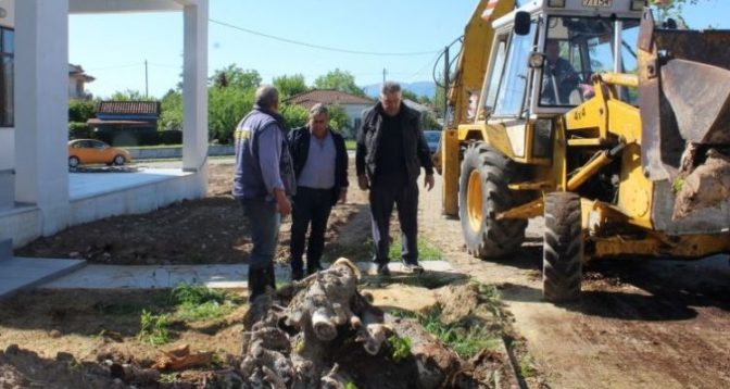 Στην Πηγή για το πολιτιστικό κέντρο ο Μαράβας
