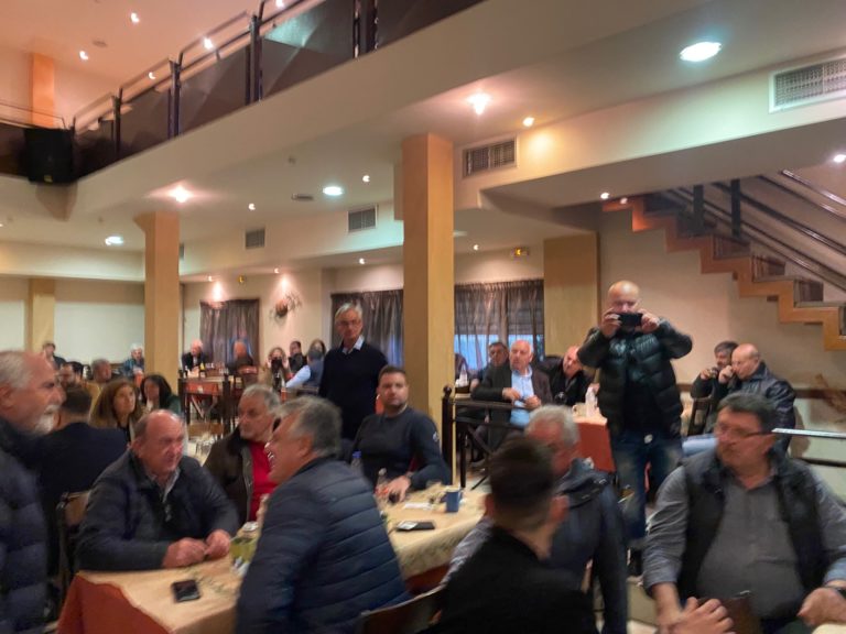 Τα προβλήματα των αγροτών στο επίκεντρο εκδήλωσης του ΠΑΣΟΚ στη Φαρκαδόνα
