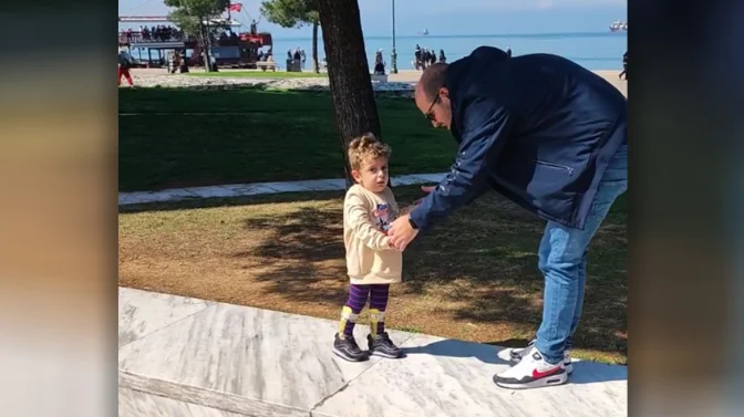 Βόλτα στη Θεσσαλονίκη για τον Βολιώτη Παναγιώτη- Ραφαήλ