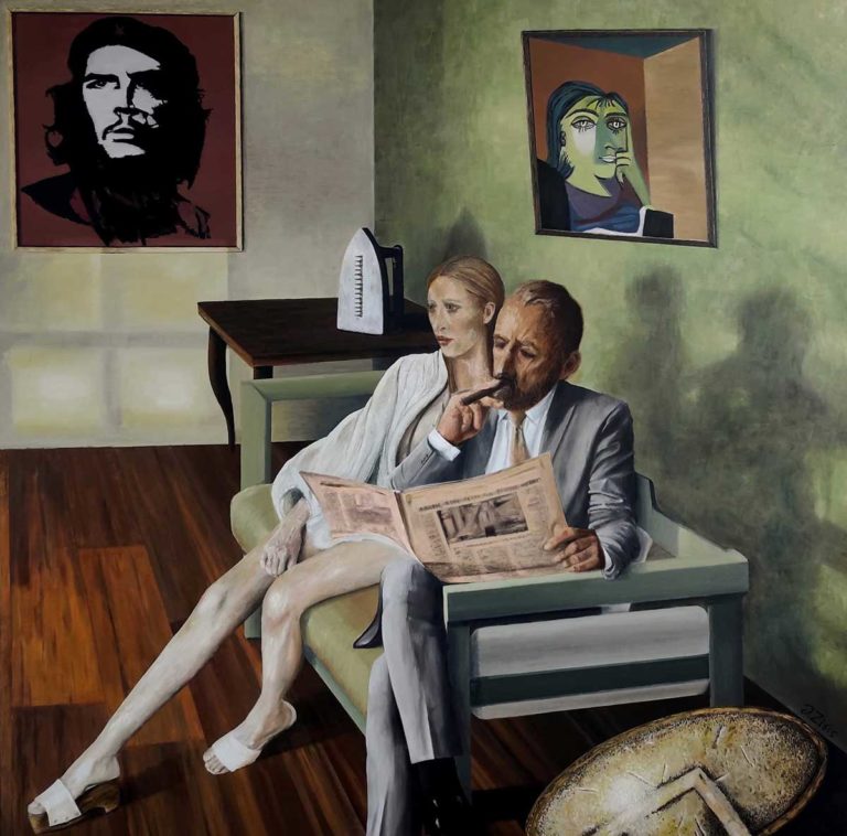 Αναδρομική έκθεση ζωγραφικής του Θανάση Ζήση στο Μουσείο Τσιτσάνη