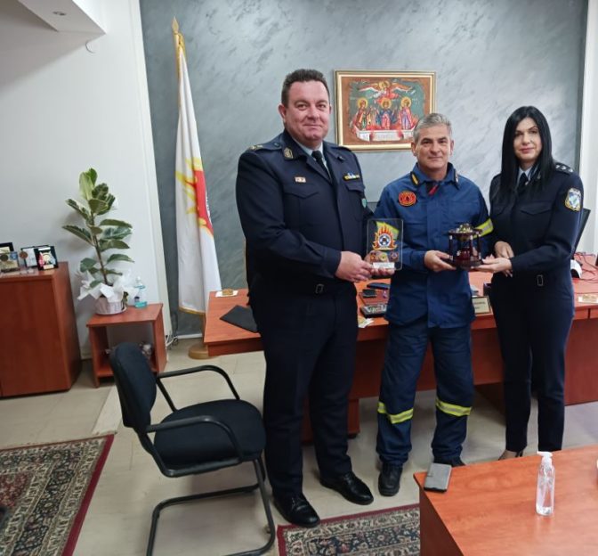 Αγαστή η συνεργασία μεταξύ Αστυνομίας και Πυροσβεστικής