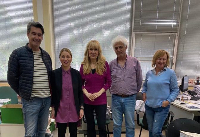 Επίσκεψη Δριτσέλη στη ΔΥΠΑ Τρικάλων