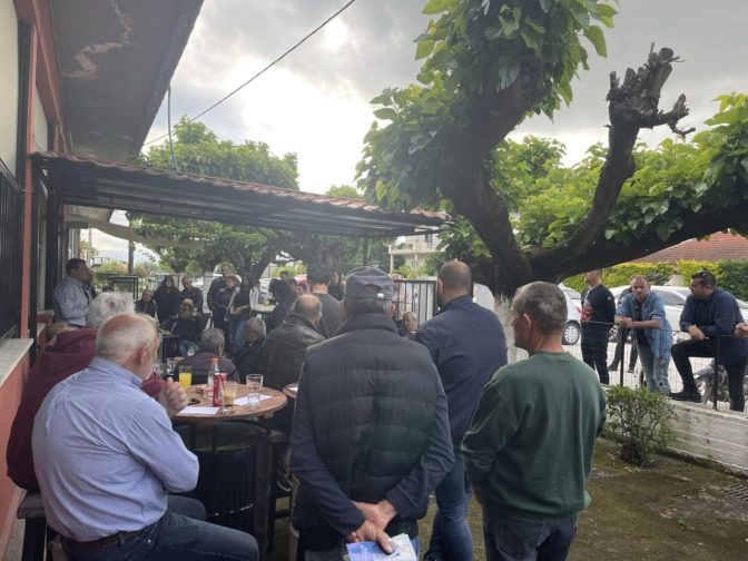 Σαρωτικό πέρασμα από τα χωριά για τον Θανάση Λιούτα