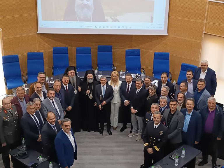Αγοραστός – Μιχαλάκης υποδέχτηκαν τον Αρχιεπίσκοπο Αυστραλίας Μακάριο
