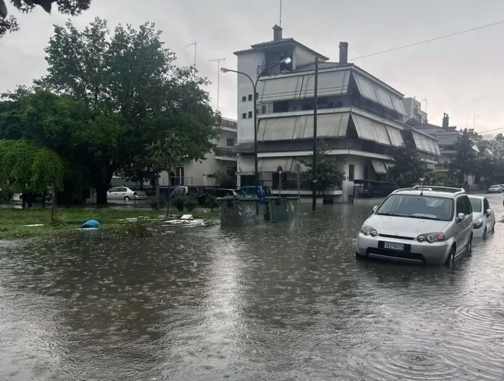 Σε καταγραφή των ζημιών από την νεροποντή προχωρά ο Δήμος Τρικκαίων