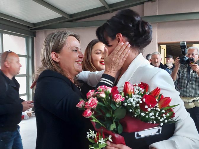 Μια αγκαλιά τα Τρίκαλα για την Μαρίνα Κοντοτόλη (φωτο)