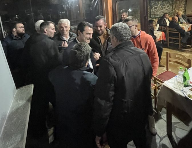 Μεγάλες συγκεντρώσεις του Κώστα Σκρέκα στέλνουν ξεκάθαρο μήνυμα νίκης