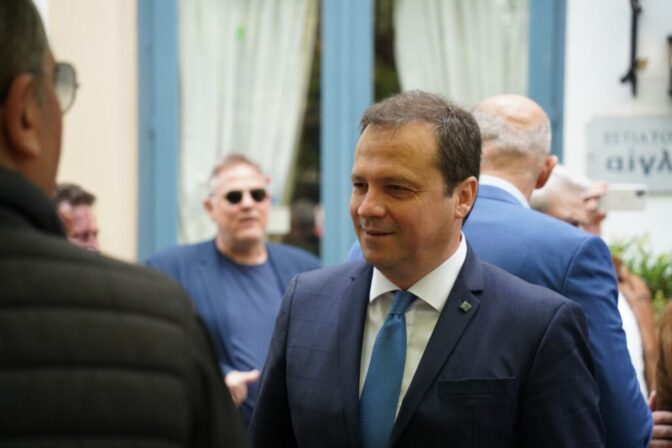 Η προγραμματισμένη περιοδεία του Θανάση Λιούτα για σήμερα Τετάρτη 31 Μαΐου αναβάλλεται