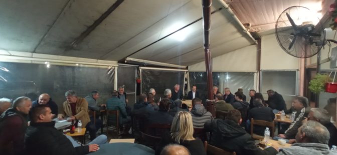Έμπρακτα στο πλευρό των ανθρώπων ο Θανάσης Λιούτας