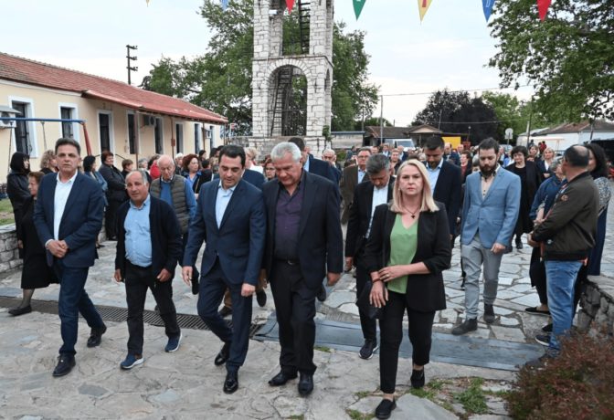 Μαζική παρουσία των πολιτών στις ομιλίες του Κώστα Σκρέκα