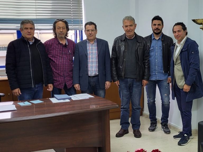 Επίσκεψη της Διοίκησης του 7ου ΠΤ ΟΕΕ στον Προϊστάμενο της ΔΟΥ Λάρισας