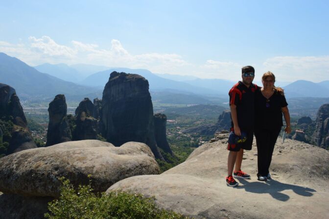 Έλληνες από τη Λατινική Αμερική στην περιοχή των Μετεώρων