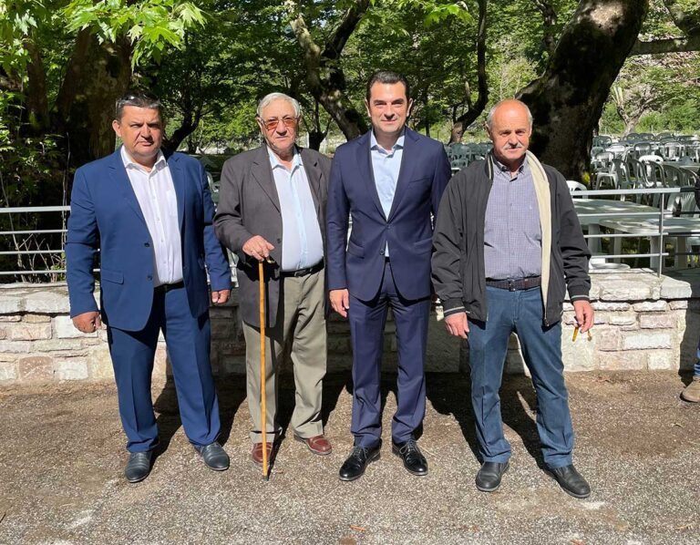Παντού ο Κώστας Σκρέκας για μια ισχυρή νίκη της Ν.Δ.