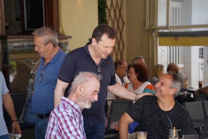 Από την Καλαμπάκα ο Θανάσης Λιούτας συνεχίζει τις περιοδείες του