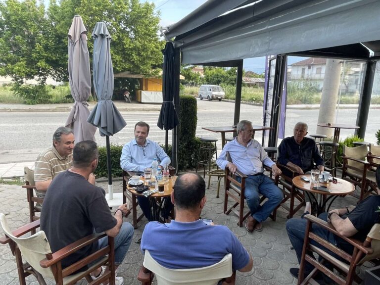 Από τα χωριά του Δήμου Τρικκαίων ο Θανάσης Λιούτας συνέχισε τις περιοδείες του