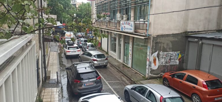 Μετά τη βροχή έρχεται το κομφούζιο στο κέντρο των Τρικάλων