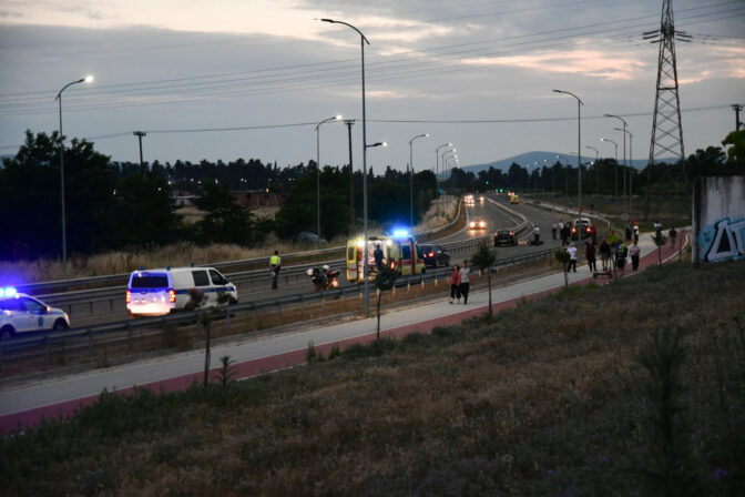 Τροχαίο με μία νεκρή και έναν σοβαρά τραυματία στη Λάρισα