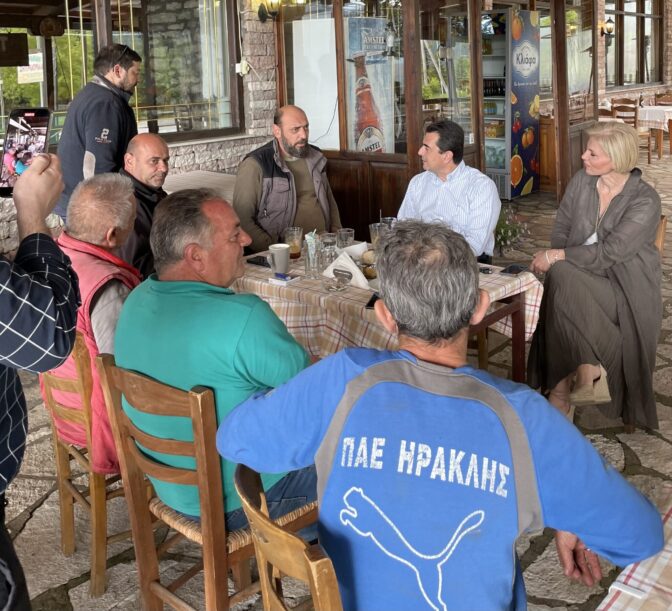 Ψήφο εμπιστοσύνης για σταθερή Κυβέρνηση με Ν.Δ. ζήτησε ο Κώστας Σκρέκας