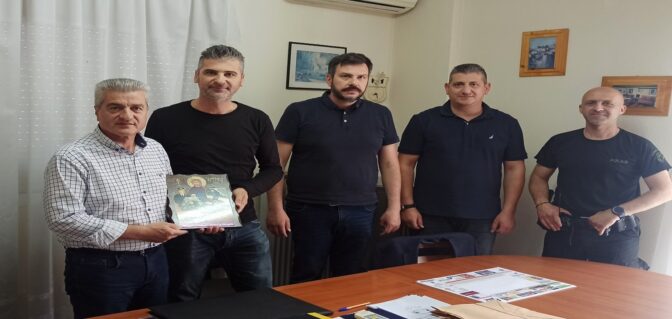 Με τον Γενικό Διευθυντή Θεσσαλίας συναντήθηκαν οι Τρικαλινοί αστυνομικοί