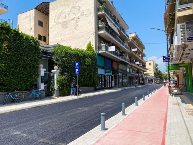 Ασφαλτοστρώθηκε η Καποδιστρίου