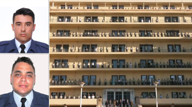 Ράγισαν καρδιές στην τελετή στο Πεντάγωνο προς τιμήν των δύο πιλότων του Canadair