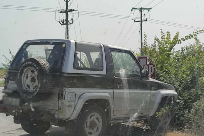 Ακόμη ένα Τροχαίο επί της οδού Καρδίτσης στα Τρίκαλα