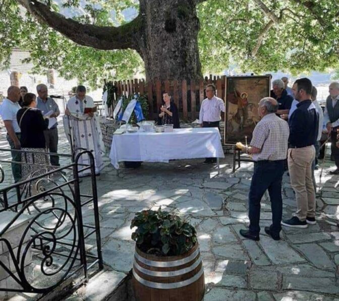 Συγκίνηση στο μνημόσυνο των Τζουρτζιωτών πεσόντων