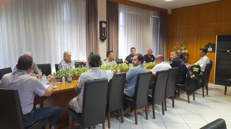 Έκτακτη συνεδρίαση του Σ.Ο.Π.Π. Τρικάλων λόγω του υψηλού κινδύνου πυρκαγιάς