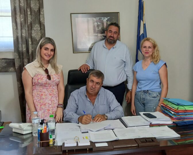 Συντήρηση Υποδομών στην Δ.Ε. Γόμφων