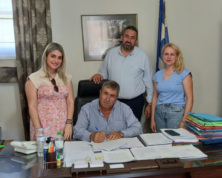 Συντήρηση Υποδομών στην Δ.Ε. Γόμφων