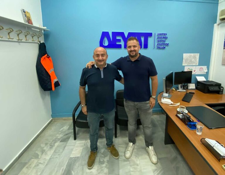 Στο κέντρο επιχειρήσεων των μεγαλύτερων έργων του Δήμου Τρικκαίων