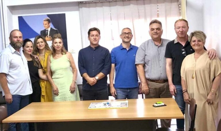 Επίσκεψη του ΔΣ της ΔΑΚΕ Εφοριακών στην ΔΕΕΠ ΝΔ Τρικάλων