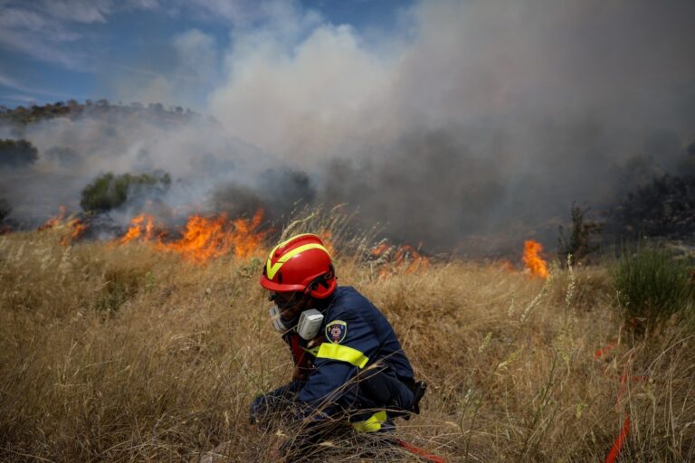 Συναγερμός στην Πυροσβεστική για πυρκαγιά έξω από τη Λάρισα