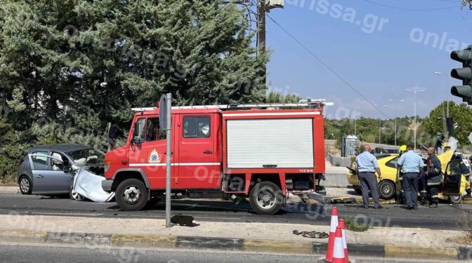 Λάρισα: Διασωληνωμένος στη ΜΕΘ του Πανεπιστημιακού ο 59χρονος μετά το χθεσινό φοβερό τροχαίο