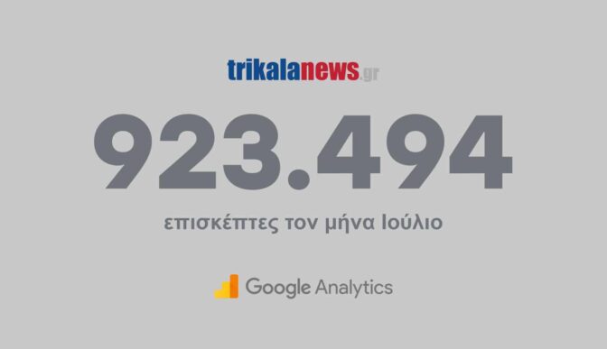 923.494 «Ευχαριστώ» στους επισκέπτες του Trikalanews.gr