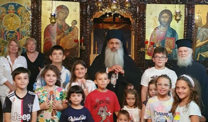 Στην ορεινή περιοχή του Ασπροποτάμου ο Μητροπολίτης Σταγών