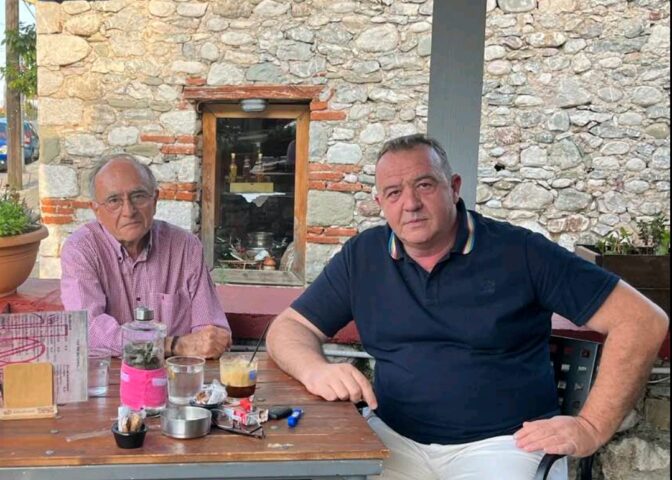 Θοδωρής Χήρας - Παππάς Θανάσης: Συνάντηση με άρωμα αυτοδιοίκησης στην Πύλη;