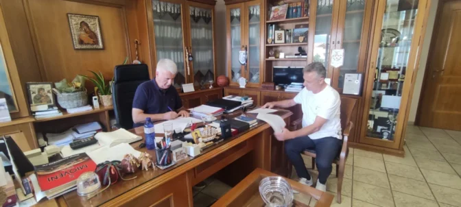 Δήμος Μετεώρων: Σύμβαση για την διευθέτηση της κοίτης χείμαρρου στην Αγία Παρασκευή