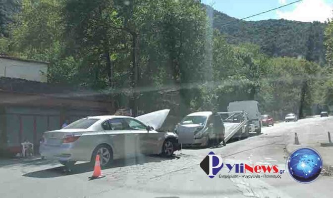 Τροχαίο ατύχημα στην Πύλη