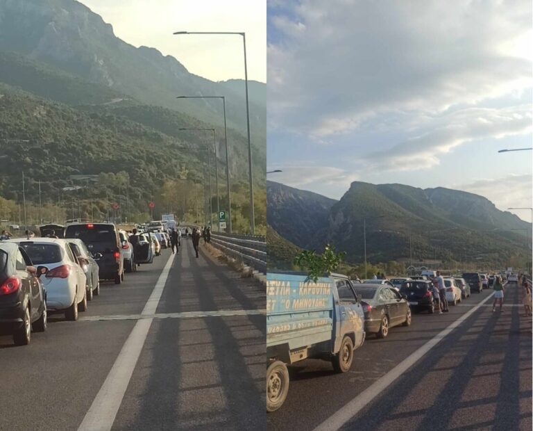 Ταλαιπωρία για Τρικαλινούς στα Τέμπη – Μποτιλιάρισμα λόγω τροχαίου (φωτό & βίντεο)