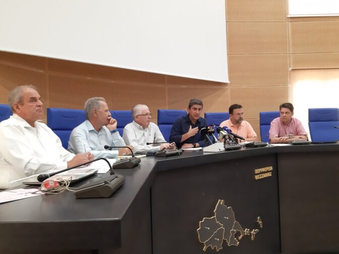 Αυγενάκης από Λάρισα: Καταβλήθηκαν τα πρώτα ποσά κρατικής ενίσχυσης ύψους 25,6 εκ. ευρώ (βίντεο – φωτό)