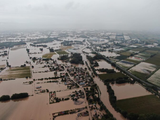 Πονάει η ψυχή μας για τον Νομό Τρικάλων - Φωτό από ψηλά